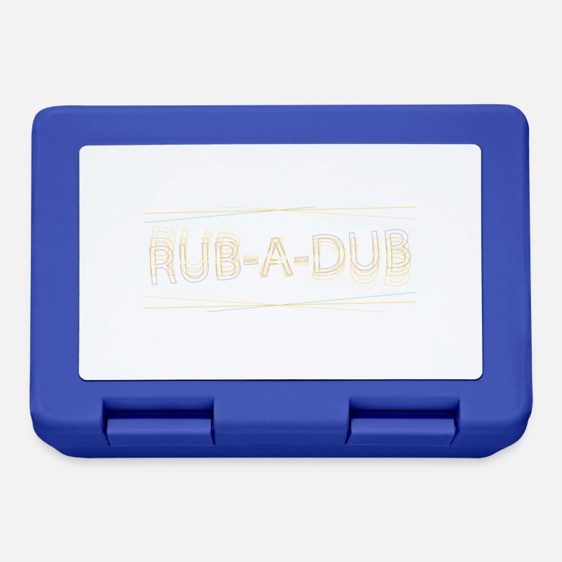 rubadub - Boîte à goûter - bleu royal