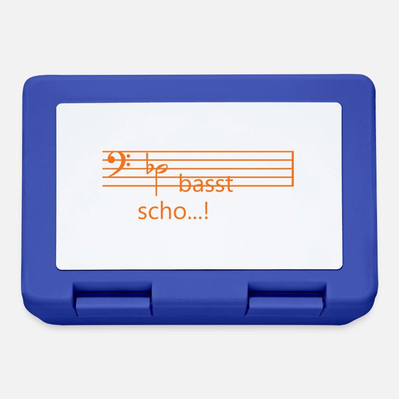 Des basst scho...! - Brotdose - Royalblau
