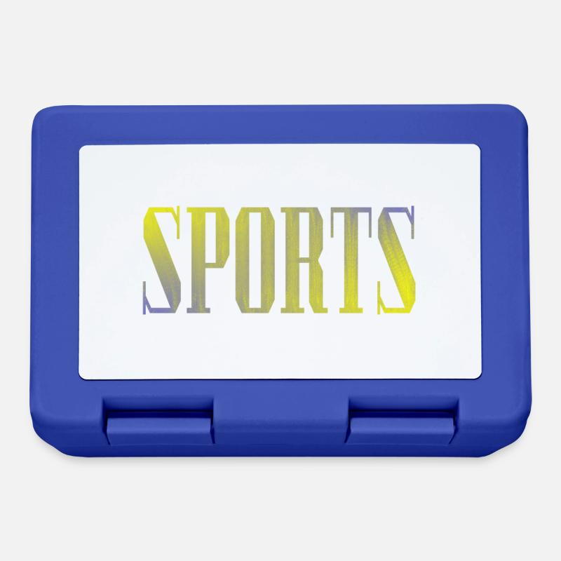 Sportif - Boîte à goûter - bleu royal
