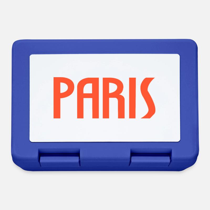 Paris - Boîte à goûter - bleu royal