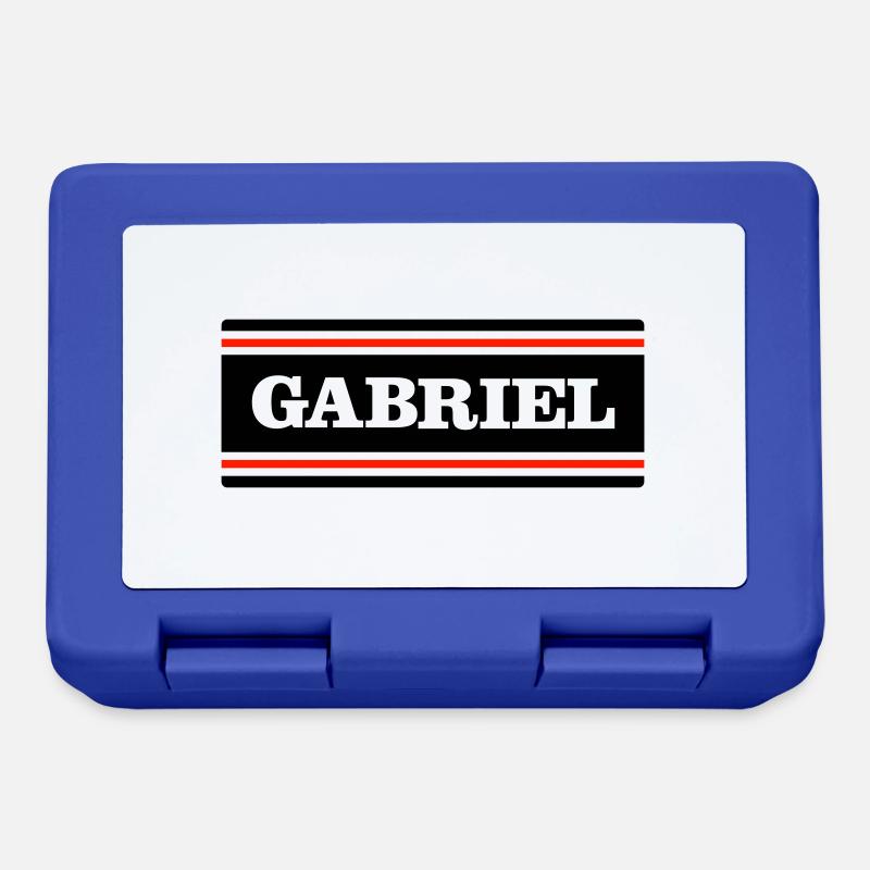 GABRIEL - Boîte à goûter - bleu royal