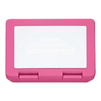 Komfort ist der Feind der Errungenschaft Farrah Gray - Brotdose - Pink - Vorne