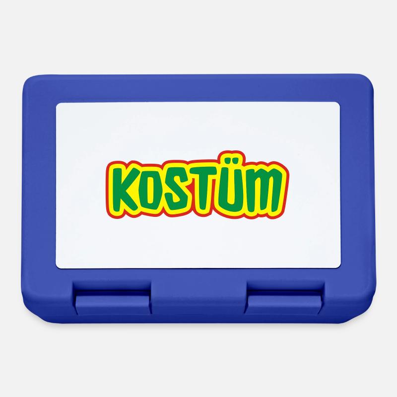 Das perfekte Kostüm - Brotdose - Royalblau