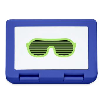 Party Glasses - Brotdose - Royalblau - Vorne