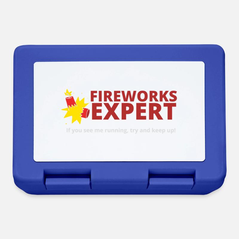 FIREWORKS EXPERT - Boîte à goûter - bleu royal