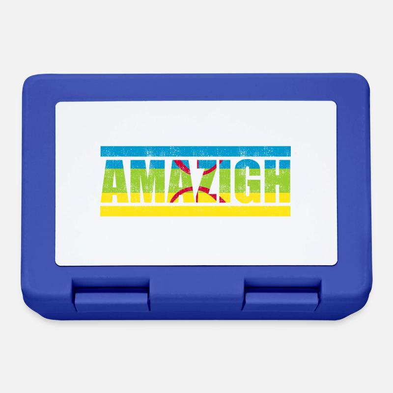 Amazigh - Brotdose - Royalblau