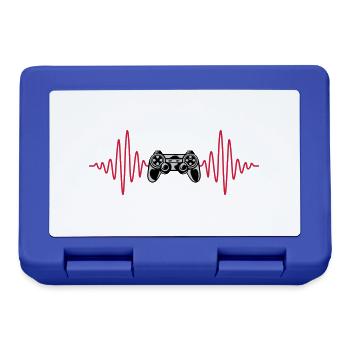 Puls Console Retro Controller - Lunchbox - royal blue - Front