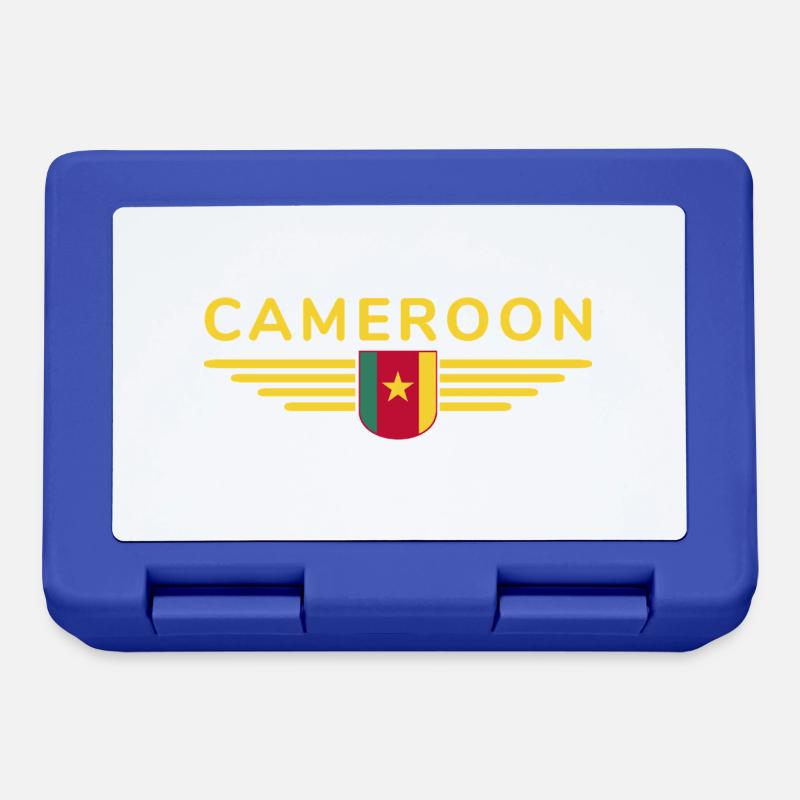 Cameroon Design – Fierté et diversité - Boîte à goûter - bleu royal