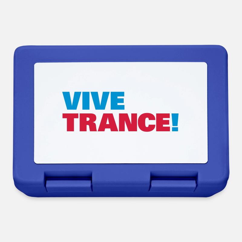 Trance - Vive la Trance ! - Boîte à goûter - bleu royal