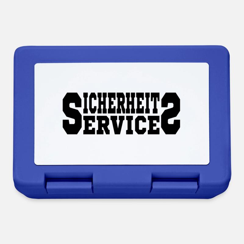 Sicherheits-Services - Brotdose - Royalblau