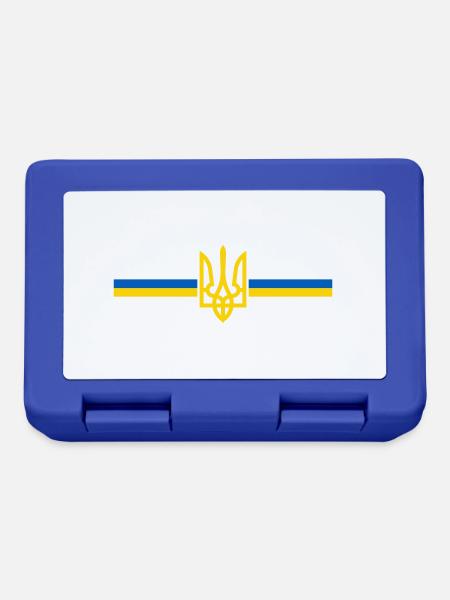 Ukraine - Brotdose - Royalblau
