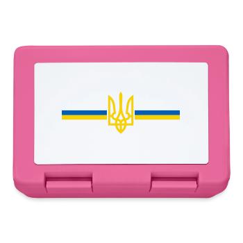 Ukraine - Brotdose - Pink - Vorne
