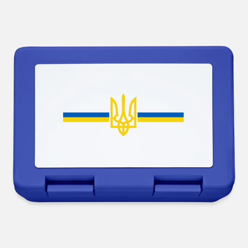 Ukraine - Brotdose - Royalblau