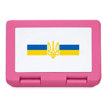 Ukraine - Brotdose - Pink - Vorne