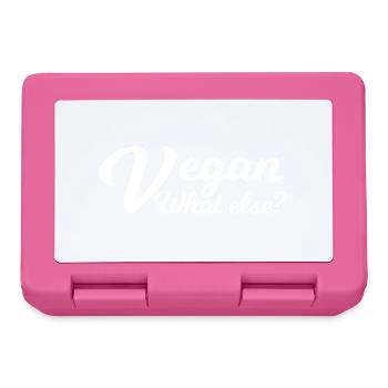 Vegan Veggie - Lunchbox - pink - Front