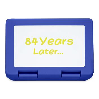 84 Years Later Funny Birthday Gifts, 84th Birthday - Lunchbox - royal blue - Front