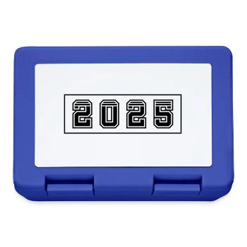 2025 year - Lunchbox - royal blue - Front