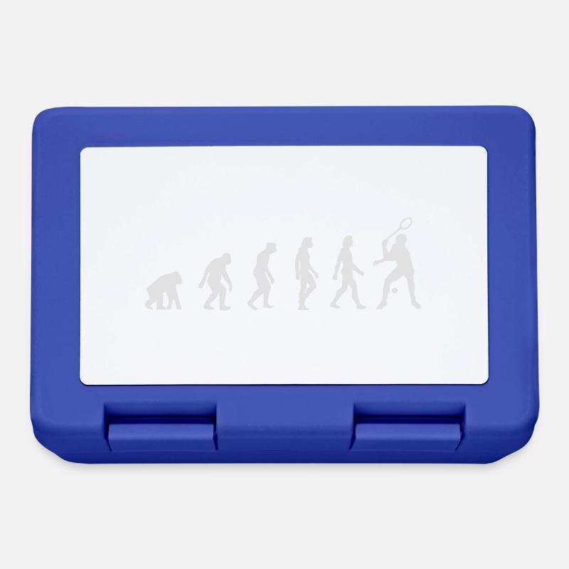 The Evolution Of Squash - Lunchbox - royal blue