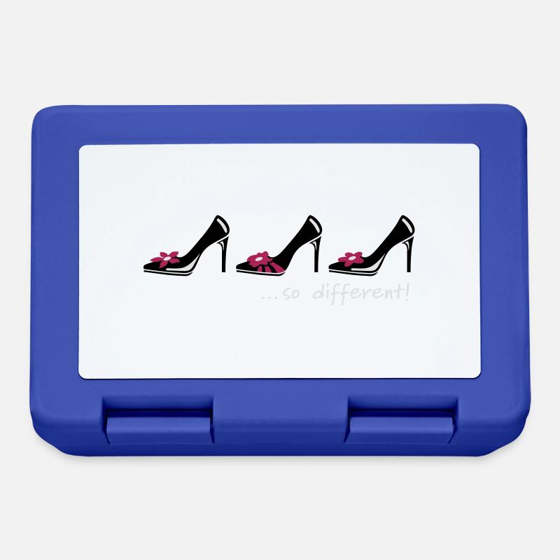 Schuhe Schuhe Schuhe - Boîte à goûter - bleu royal