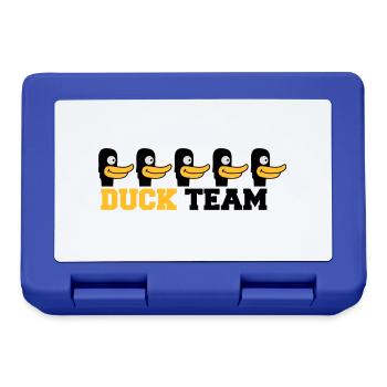 Duck Team - Boîte à goûter - bleu royal - Devant