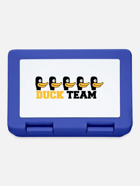 Duck Team - Brotdose - Royalblau