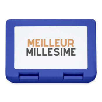 Meilleur Millésime - Boîte à goûter - bleu royal - Devant