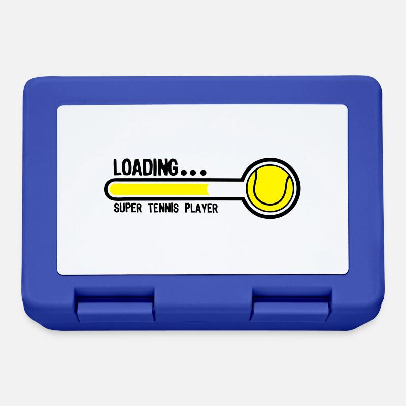 tennis loading super player1 - Boîte à goûter - bleu royal