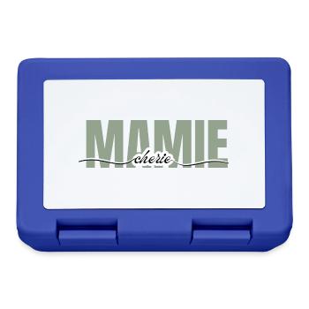 Granny Darling - Oma Geschenk - Brotdose - Royalblau - Vorne