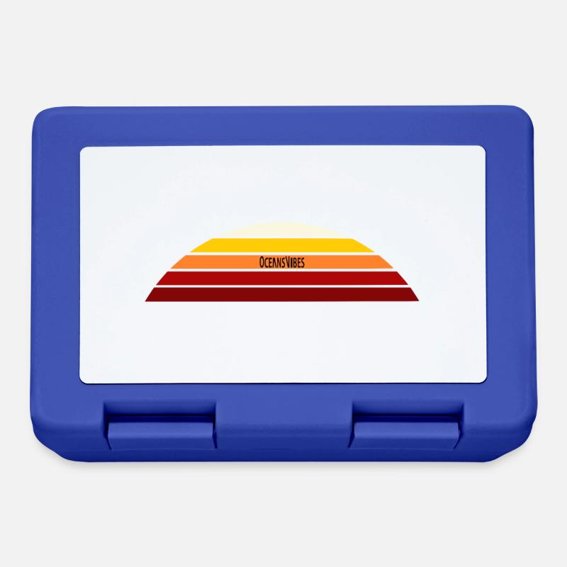 Sunset OceansVibes - Lunchbox - royal blue