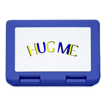 hug me - Brotdose - Royalblau - Vorne