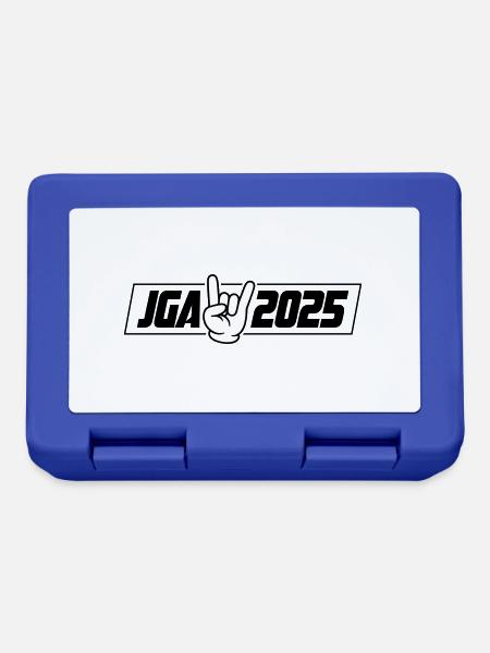 Jga 2025 Junggesellenabschied - Brotdose - Royalblau