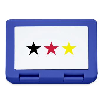 Germany star - Lunchbox - royal blue - Front