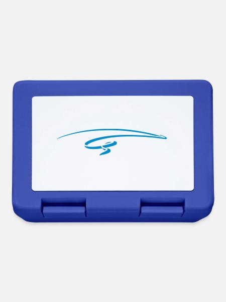 Text Dekoration - Underline - Brotdose - Royalblau