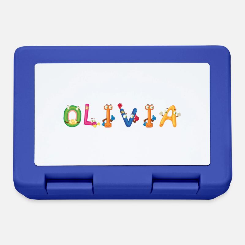 Olivia - Brotdose - Royalblau