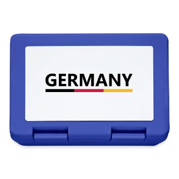 Germany - Brotdose - Royalblau - Vorne