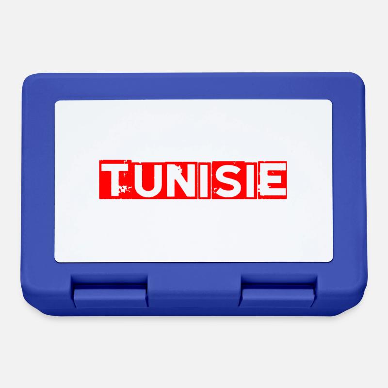 Tunisie - Boîte à goûter - bleu royal