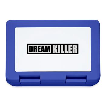 dream killer pessimists quote - Lunchbox - royal blue - Front