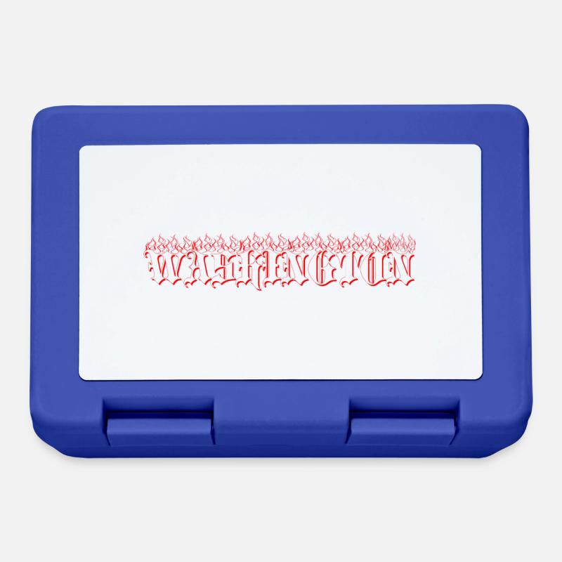 WASHINGTON - Boîte à goûter - bleu royal