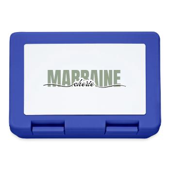 Dear Godmother - Godmother Gift - Lunchbox - royal blue - Front