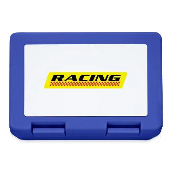 RACING - Brotdose - Royalblau - Vorne