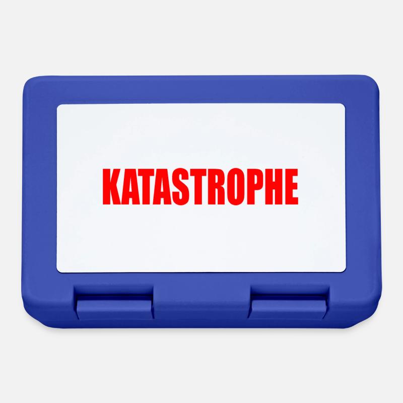 Katastrophe - Brotdose - Royalblau