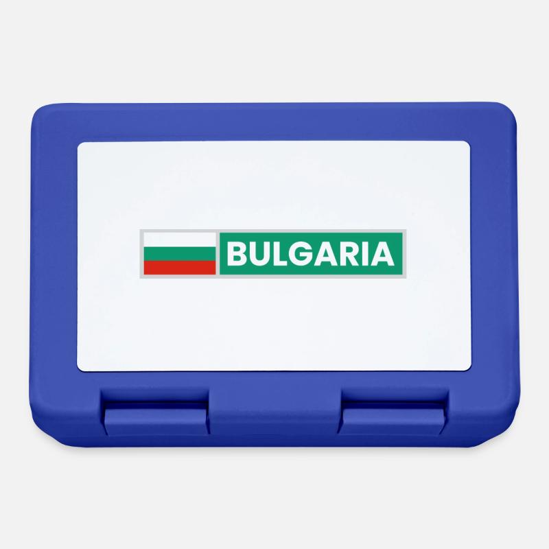 Drapeau de la Bulgarie - Boîte à goûter - bleu royal