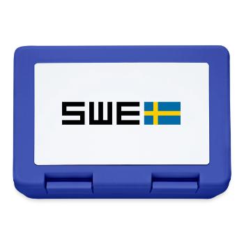 Schweden - Brotdose - Royalblau - Vorne