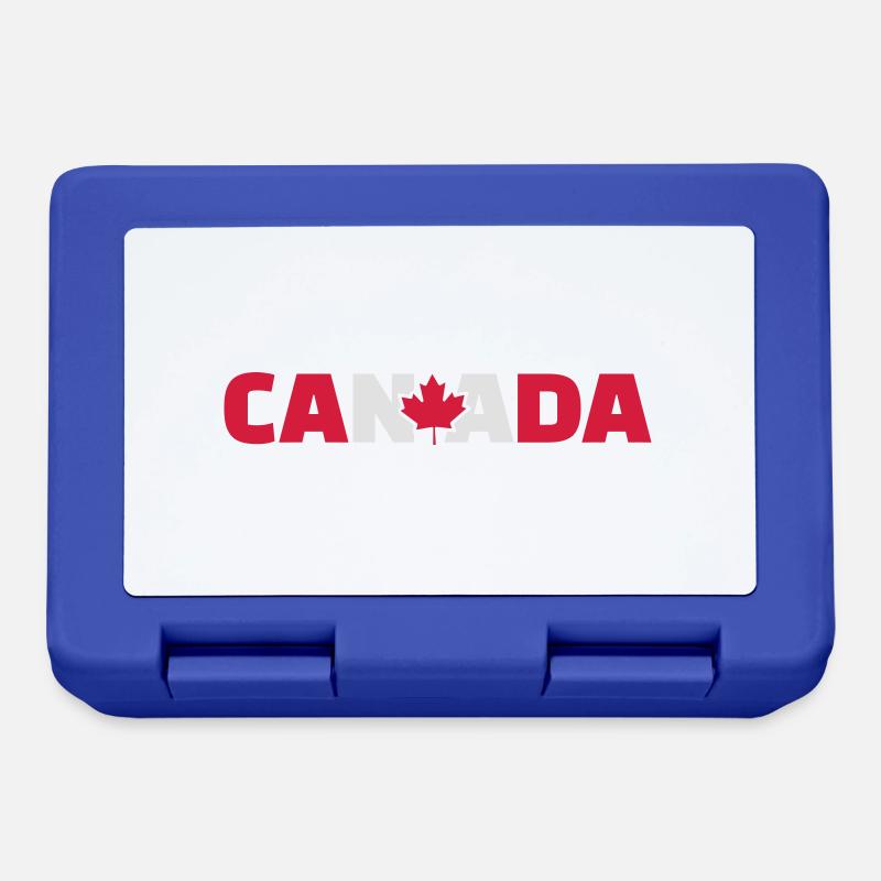 Canada - Boîte à goûter - bleu royal