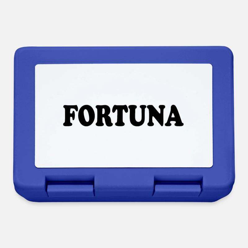 Fortuna - Brotdose - Royalblau