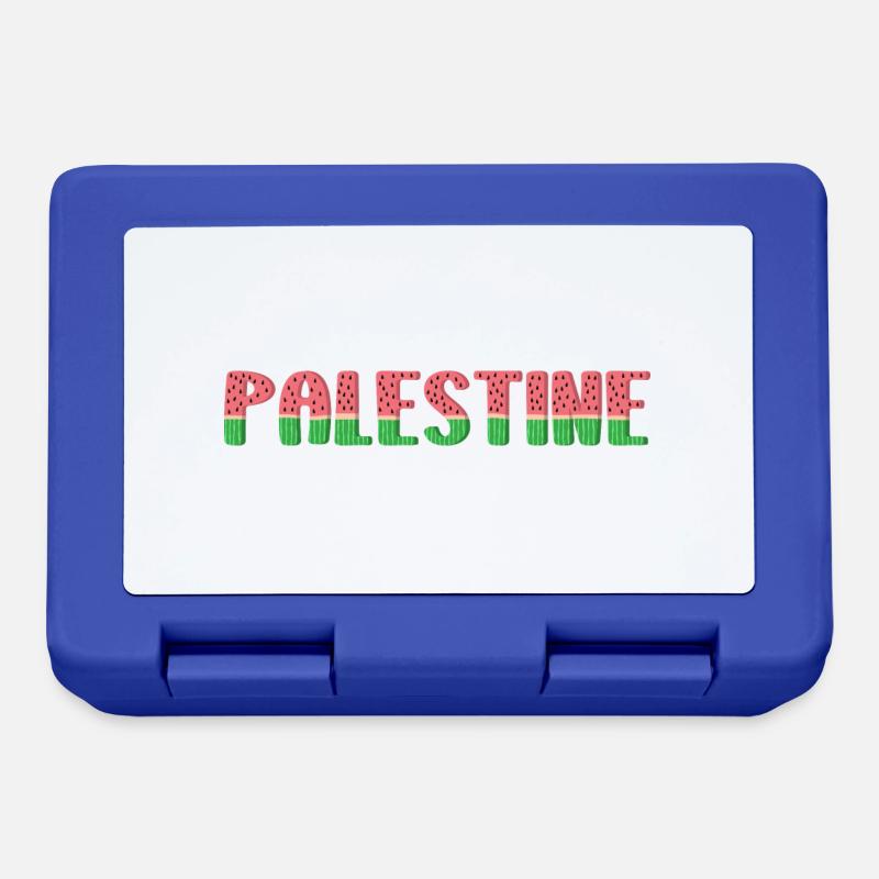 Pastèque Palestine - Boîte à goûter - bleu royal