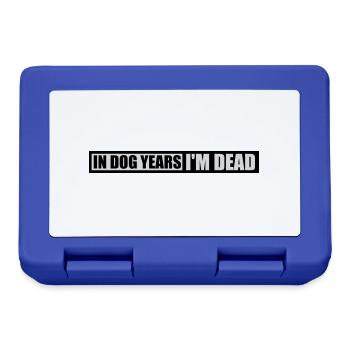 in dog years Dead - Brotdose - Royalblau - Vorne