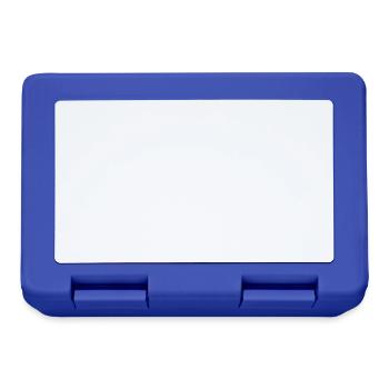 Not today and not Tomorrow - Lunchbox - royal blue - Front