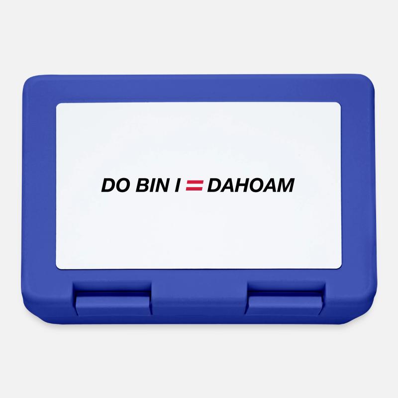 do bin i dahoam 01 - Lunchbox - royal blue