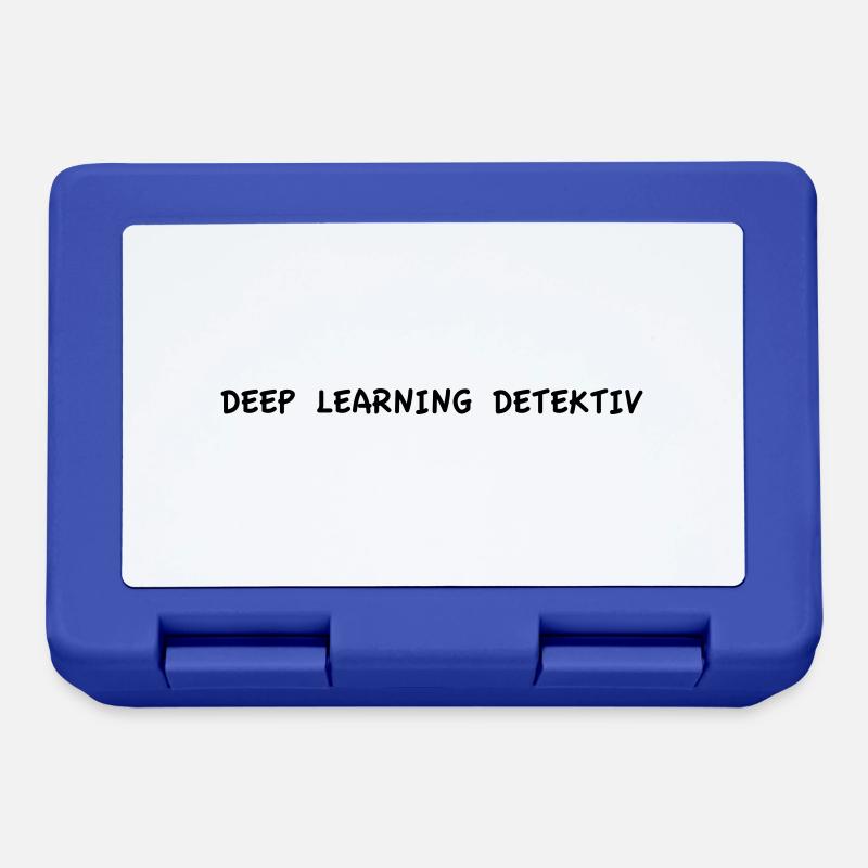 Deep Learning Detective - Lunchbox - royal blue